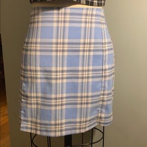 Brandy Melville Plaid mini skirt